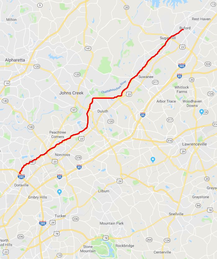 Billboard Connection Peachtree Industrial Boulevard GA Billboards