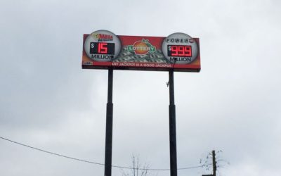 Jackpot Total Exceeds Billboard Allowance