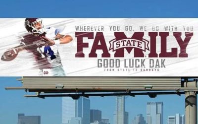 Mississippi State Thanks Former QB with Billboards