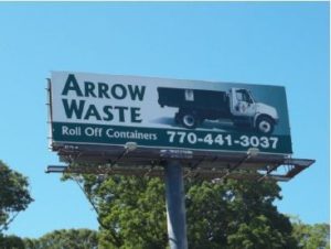 Arrow Waste Billboards Marietta GA