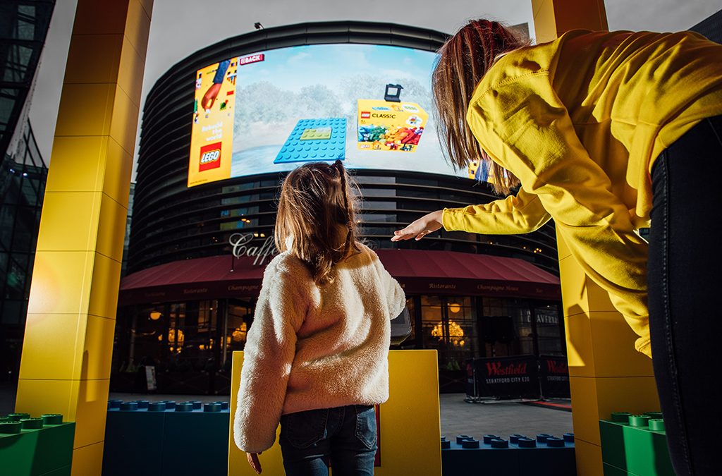 LEGO Builds an Interactive Billboard!