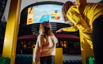 LEGO Builds an Interactive Billboard!