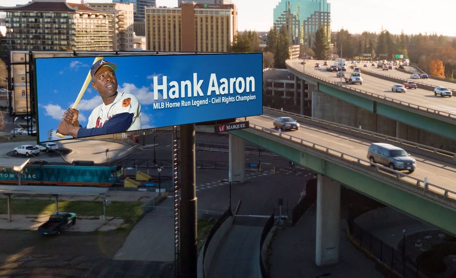 Hank Aaron’s Tribute