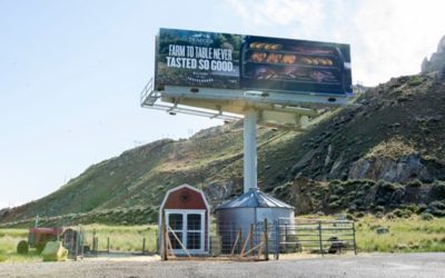 Traeger Grills Shows Just How Fresh Their Meat Is In Recent Billboard Campaign