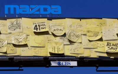 Mazda Turns Sticky Notes into Storytelling