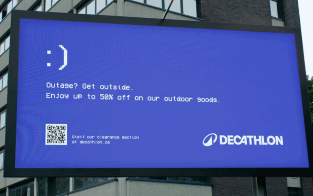 When Disaster Strikes, Get Creative!