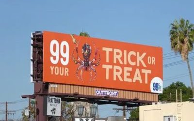 Let Halloween Do the Hard Work for Your Billboard